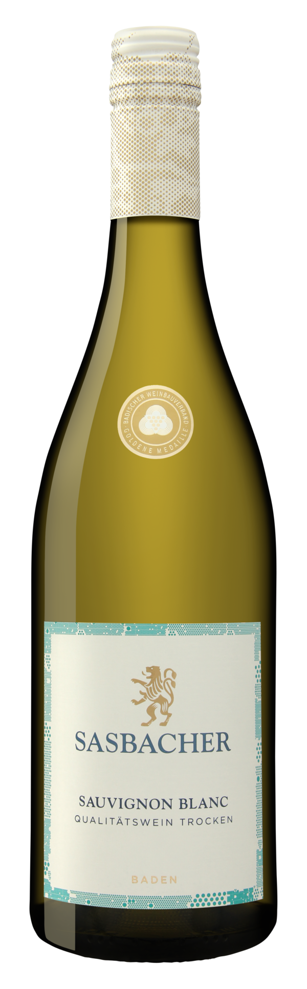 Flaschenabbildung Sasbacher Sauvignon Blanc Qualitätswein trocken
