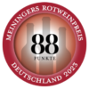 Meininger Deutscher Rotweinpreis Medaille 88 Punkte 2023