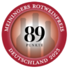 Meininger Deutscher Rotweinpreis Medaille 89 Punkte 2023