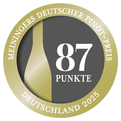 Goldmedaille Deutscher Pinot-Preis 2025 87 Punkte
