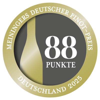 Goldmedaille Deutscher Pinot-Preis 2025 88 Punkte