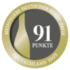 Goldmedaille Deutscher Pinot-Preis 2025 91 Punkte