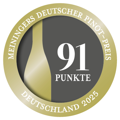 Goldmedaille Deutscher Pinot-Preis 2025 91 Punkte