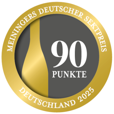 Goldmedaille Deutscher Sektpreis 90 Punkte