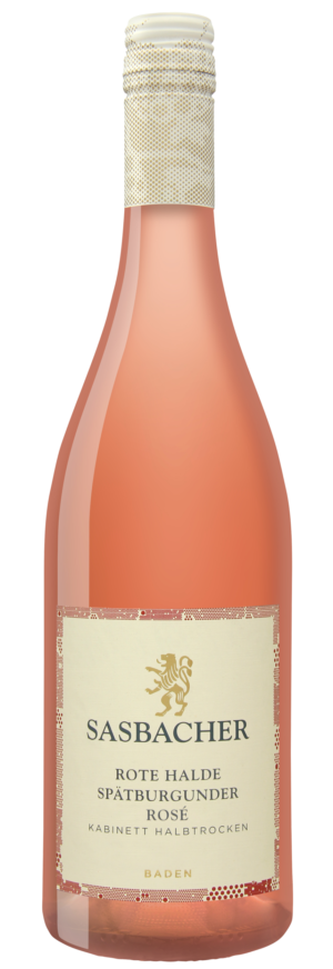 Flaschenabbildung Sasbacher Spätburgunder Rosé Kabinett halbtrocken