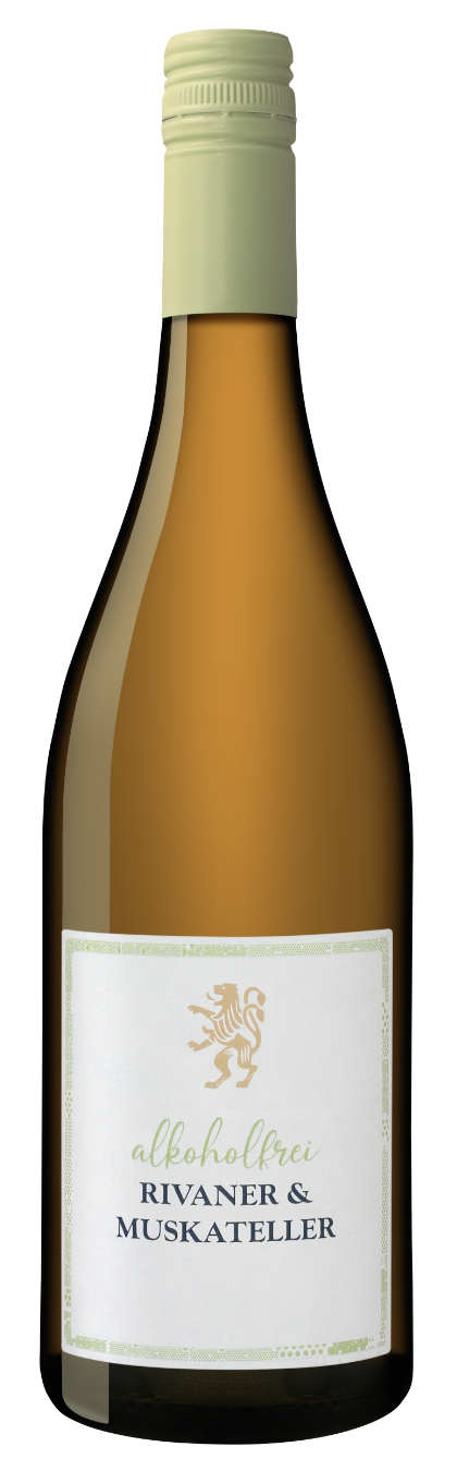 Flaschenabbildung Sasbacher alkoholfrei Rivaner & Muskateller