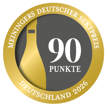 Goldmedaille Deutscher Sektpreis 2026 90 Punkte