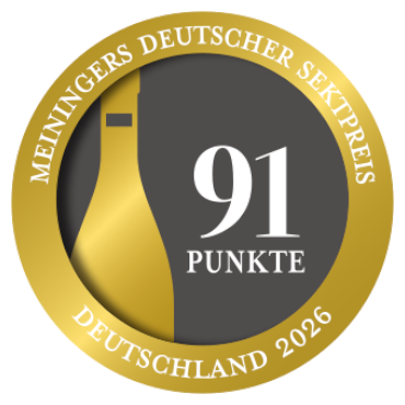 Goldmedaille Deutscher Sektpreis 2026 91 Punkte