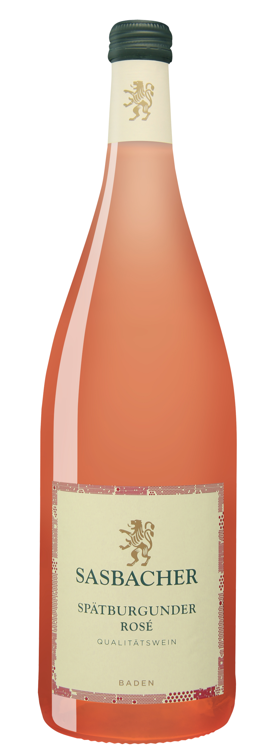 Spaetburgunder-Rose-QbA-halbtrocken-10-Ltrfl-600x1667 Flaschenabbildung Sasbacher Spätburgunder Rosé 1,0 Literflasche